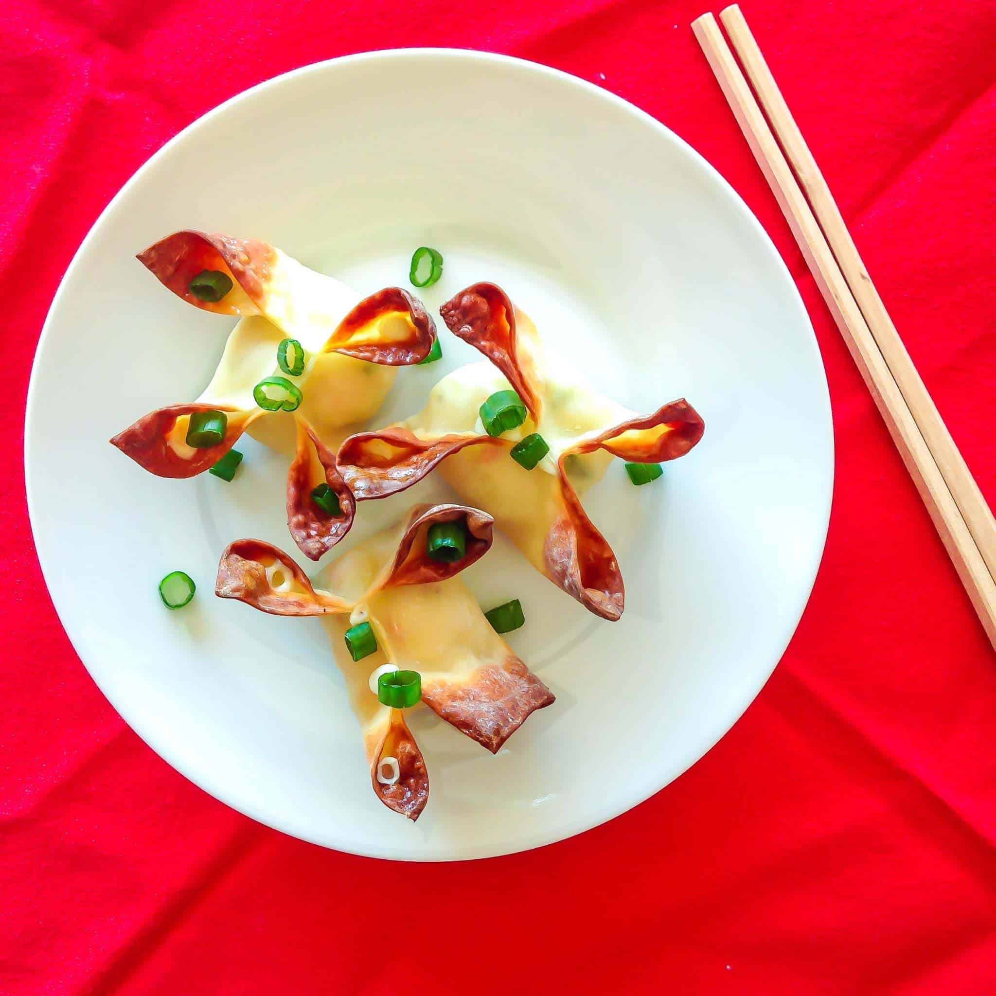 Oven Baked Crab Rangoon • Unicorns in the Kitchen