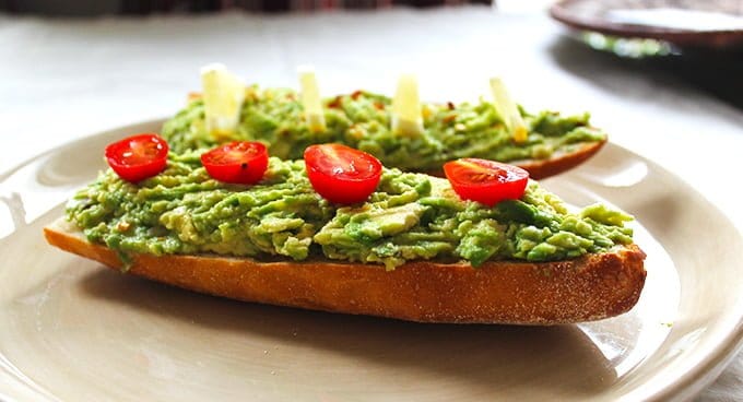 Avocado Toast Boats are healthy and filling! Perfect for breakfast!