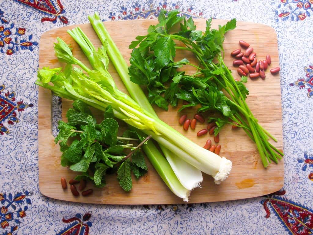 Persian Celery Stew Khoreshte Karafs (Vegetarian Version) • Unicorns