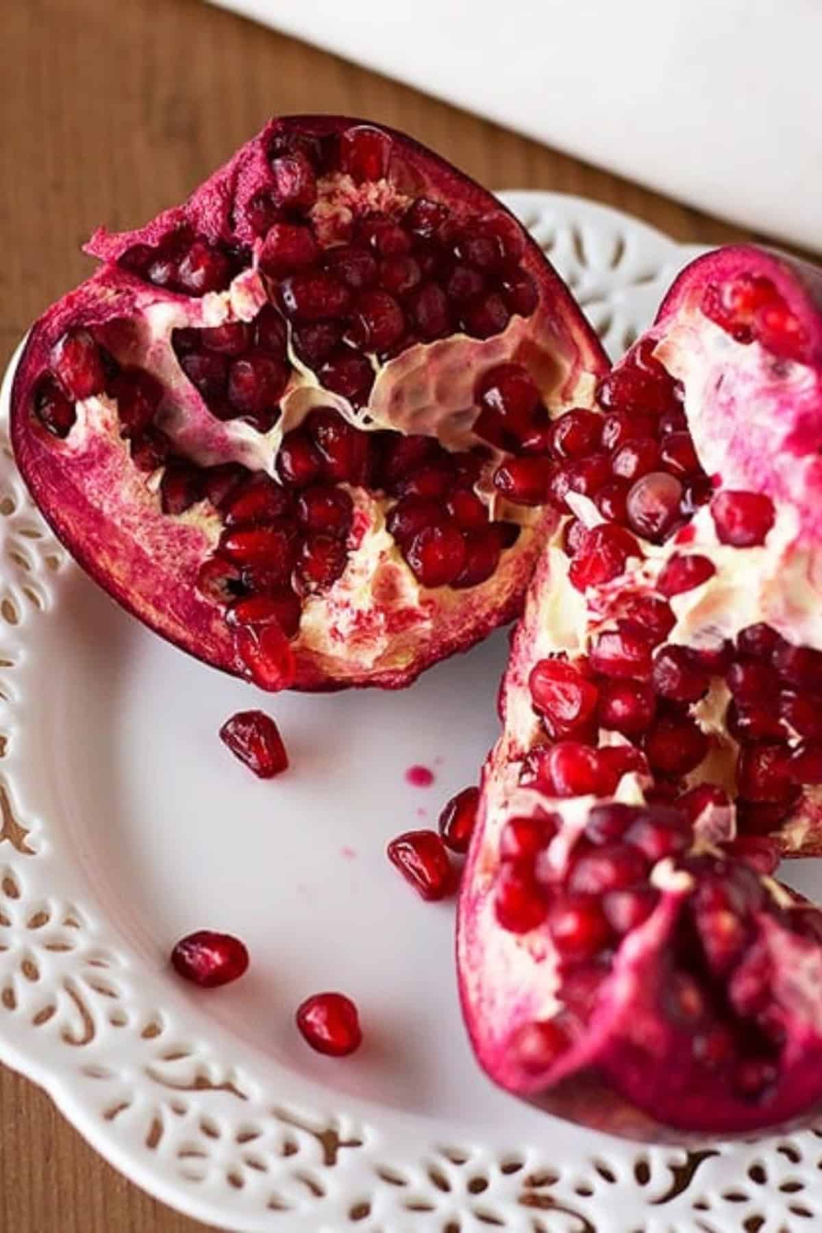 Pomegranate Parfait is a beautiful and tasty dessert that requires only 4 ingredients and comes together is no time!