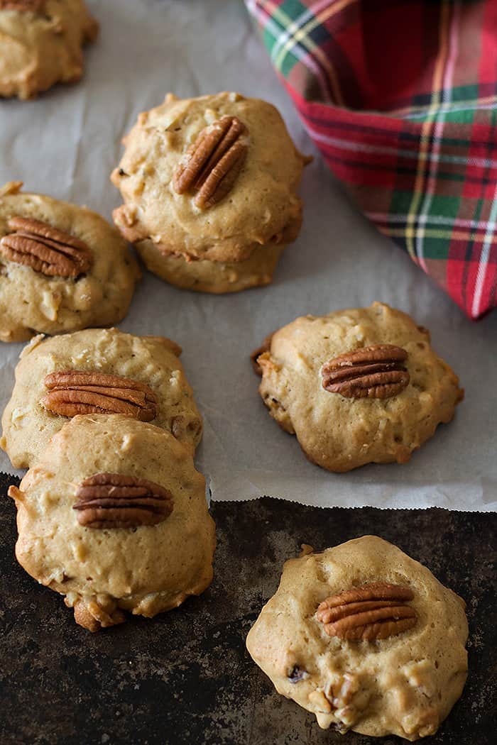 Brown Sugar Pecan Cookies are great for the holidays.
