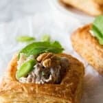 This Chicken Walnut Puff Pastry is a great appetizer as it's very easy and can be made ahead of time. The creamy and crunchy texture of this dish satisfies every appetite!
