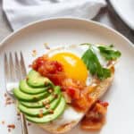 sweet and spicy breakfast toast