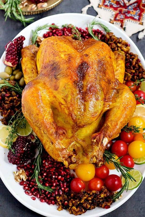 Use the best spices for turkey to make delicious Thanksgiving roasted turkey recipe with so much flavor. 