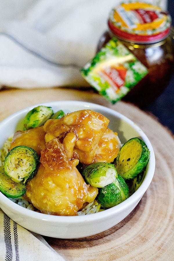 4-ingredient baked honey mustard chicken is so simple to make and much better than take out. Make this all time favorite dish at home.