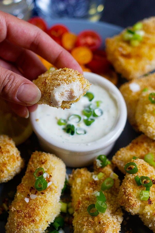 Baked chicken tenders recipe is easy to follow and the chicken is very juicy and packed with flavor. 