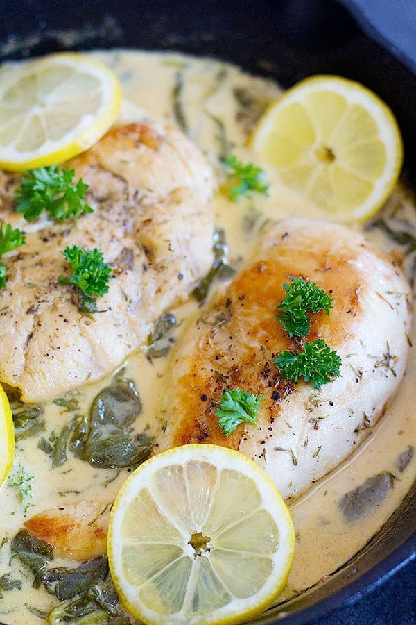 Easy Lemon Butter Chicken is a fantastic family dinner option. Juicy chicken bursting with amazing flavors takes your usual dinner to a whole new level!