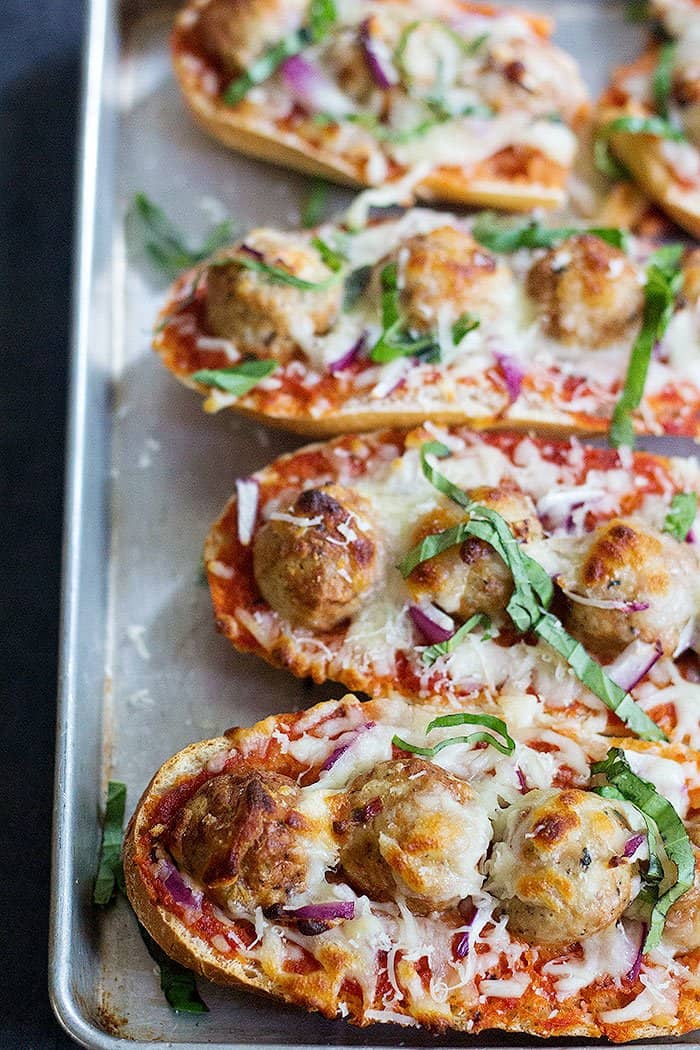 Take the good old sub sandwich to a whole new level by making Meatball Sub Pizza! Kids and adults both love this easy family meal!