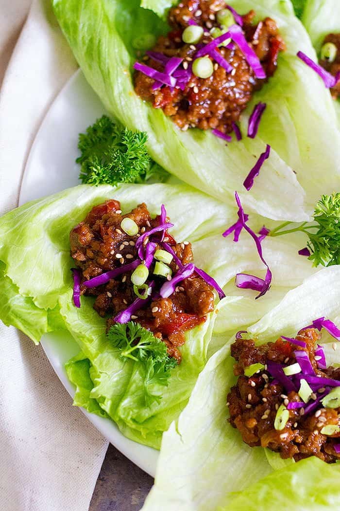 Turkey Lettuce Wraps are simple and easy to make with a special sauce that brings out so much flavor! These lettuce wraps are great for a fast, tasty snack.