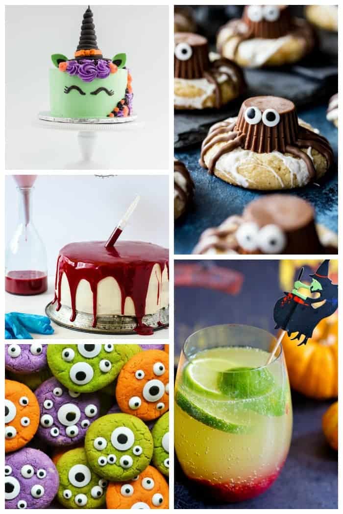 Spooky Treats for Halloween. From unicornsinthekitchen.com