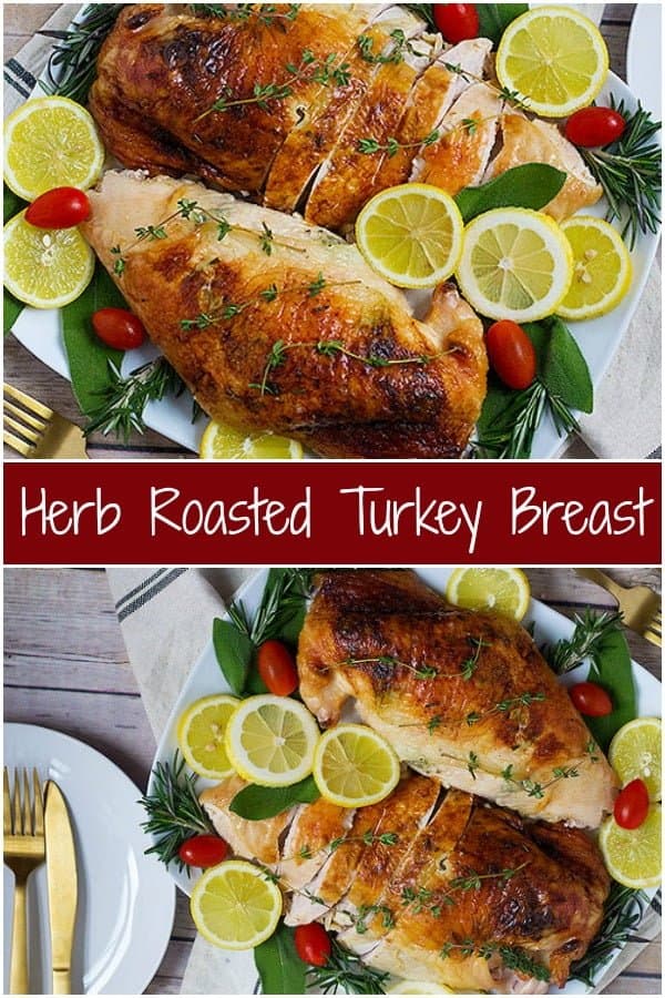 Roasted Turkey Breast Recipe with Herbs • Unicorns in the Kitchen