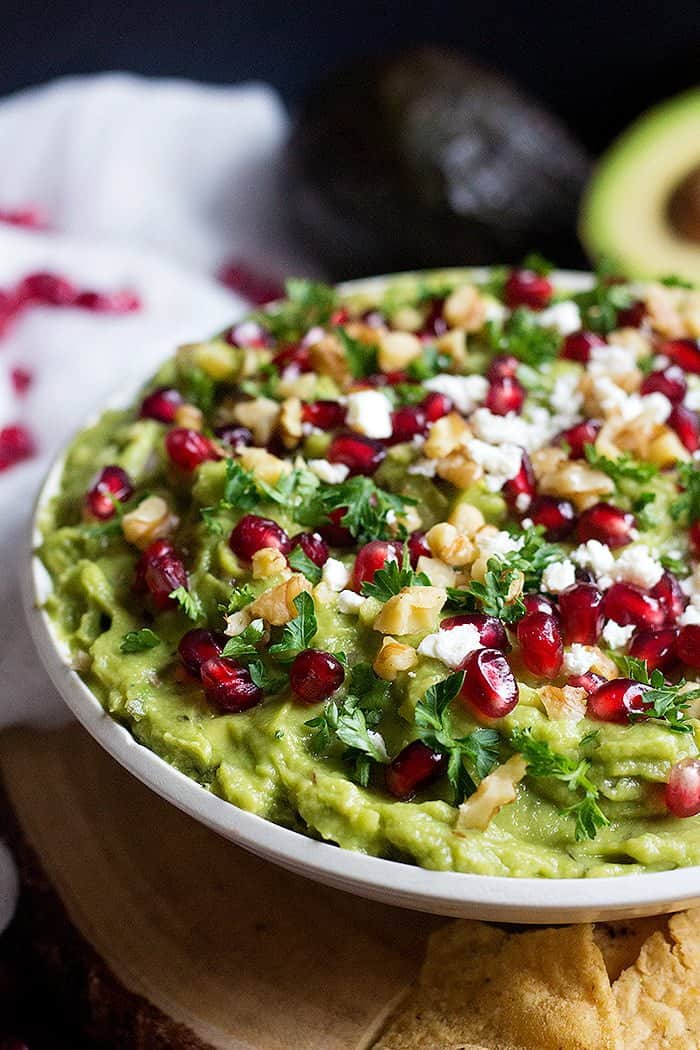 Pomegranate Guacamole