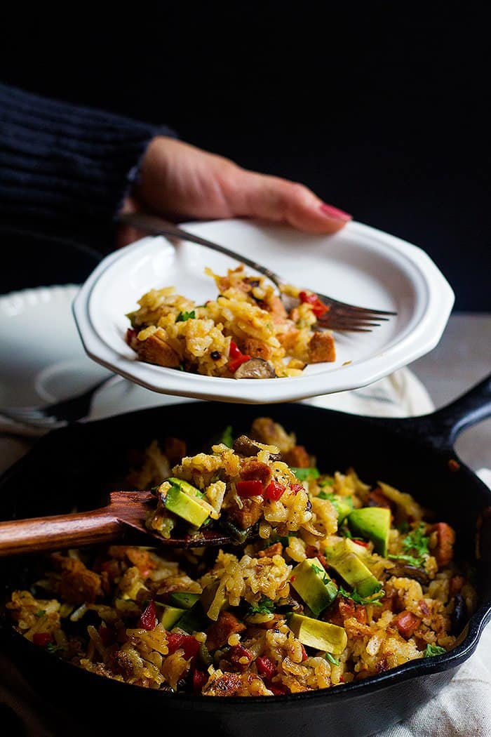 Skillet Hash Browns is great for a weekend brunch. 