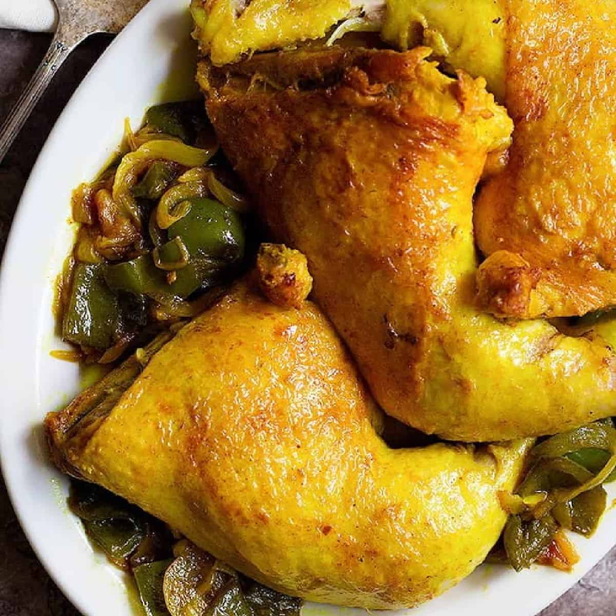 Persian Chicken and Saffron is a traditional dish that can be served with several different side dishes. This amazing dish is made with the golden spice and is bursting with enchanting flavors from a land far far away.
