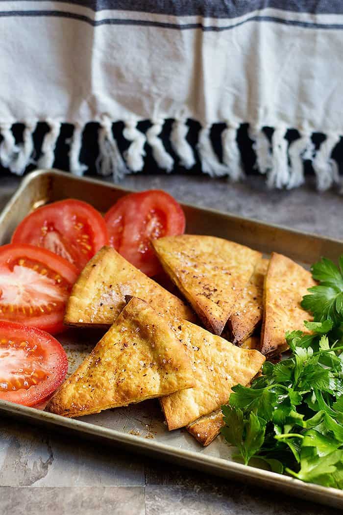 This pita chips recipe is easy to follow and makes delicious chips! 