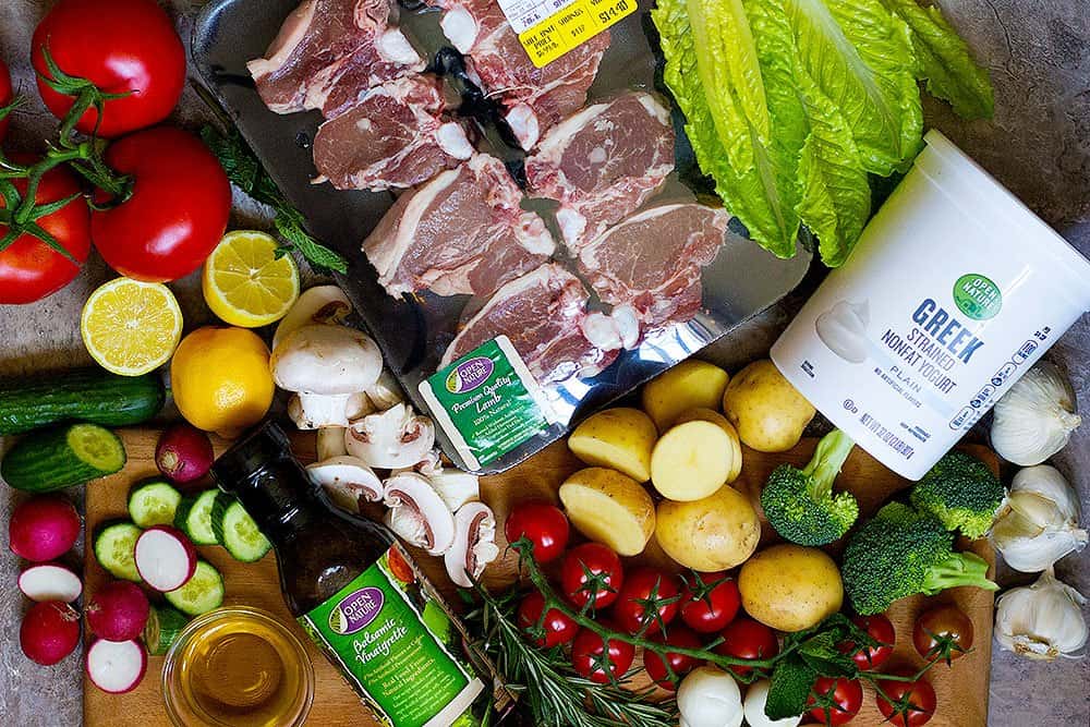 learn how to cook lamb loin chops with fresh and simple ingredients.