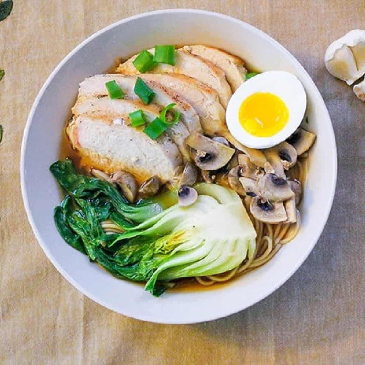 Chicken Ramen Noodle Recipe - The flavours of kitchen