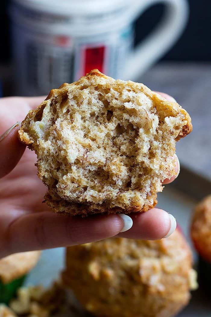 Love banana bread and muffins? You need to try this recipe. These muffins are so tasty and the walnuts give a nice crunch to every bite! 