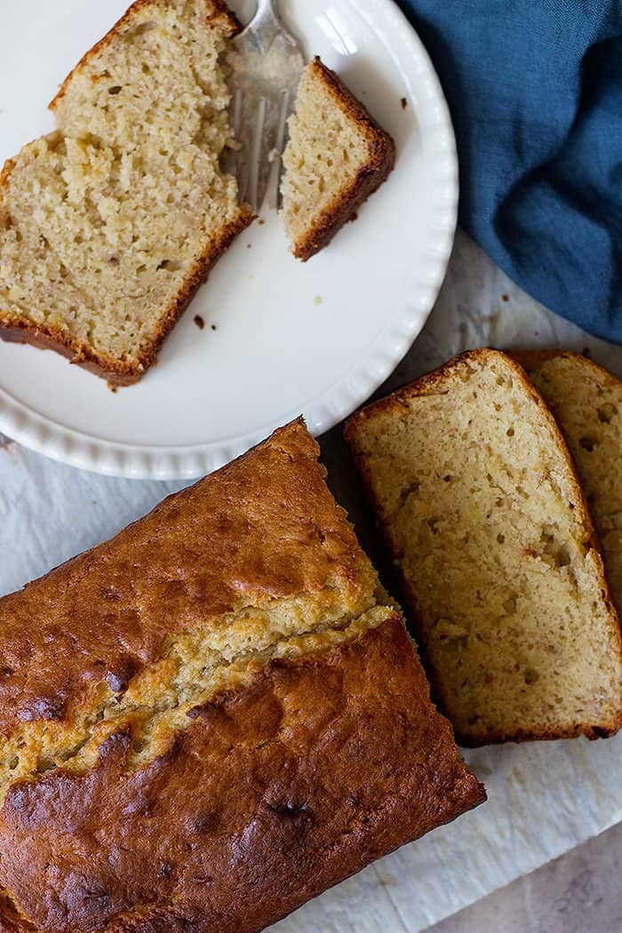 Learn how to make sour cream banana bread that's moist and absolutely delicious. This easy banana bread is perfect for breakfast or a midday snack.