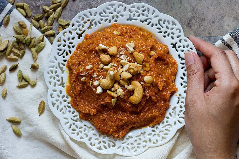gajar ka halwa is a delicious carrot halwa which is very common in northern India.