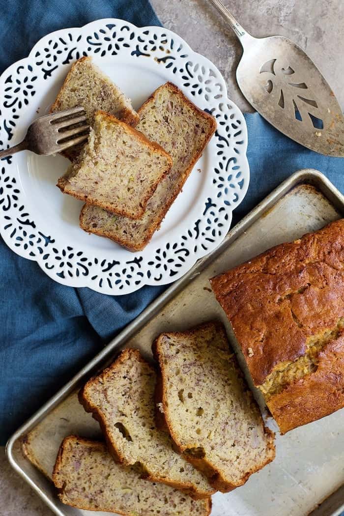 zucchini banana bread