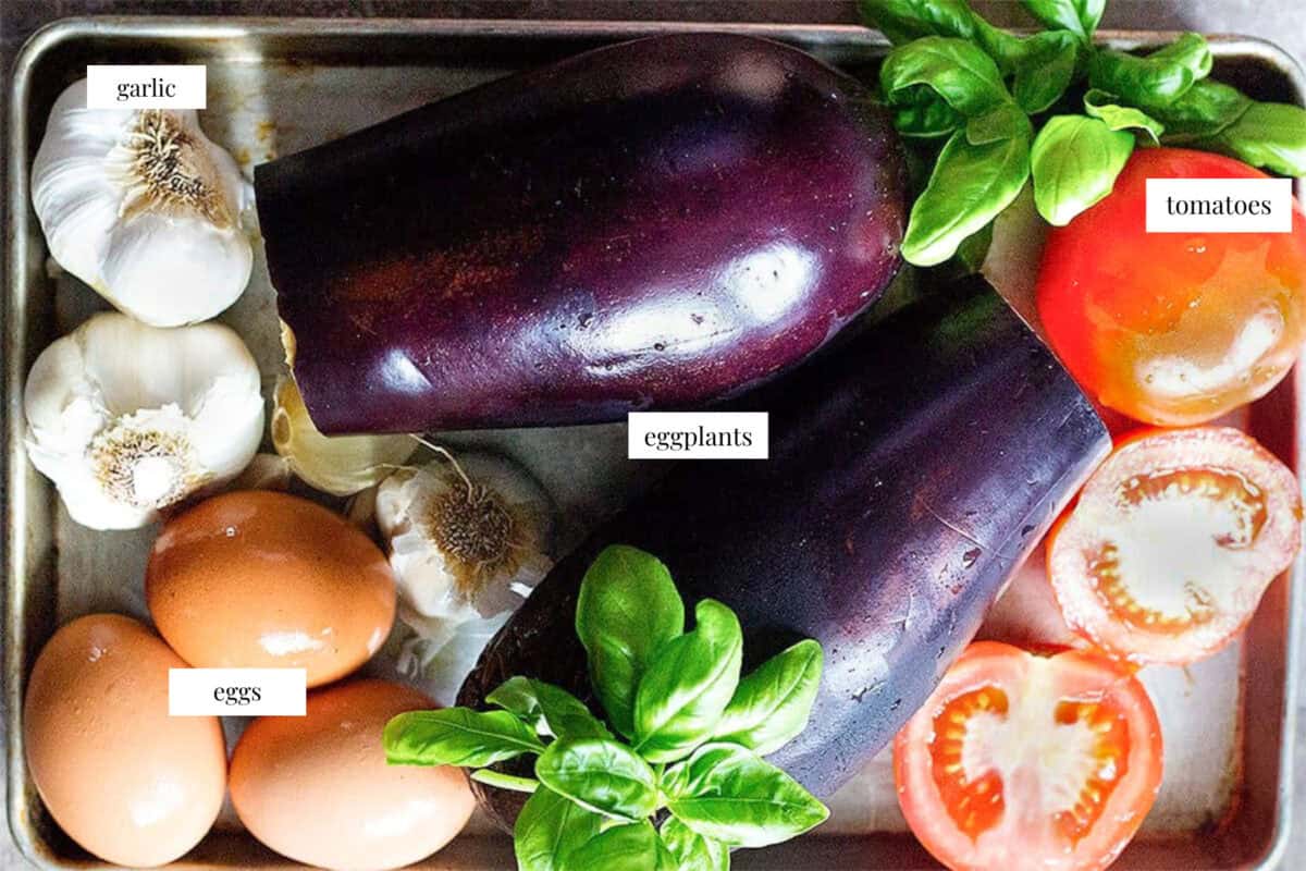 To make mirza ghasemi you need eggplants, garlic, tomatoes and eggs. To make mirza ghasemi you need eggplants, garlic, tomatoes and eggs.
