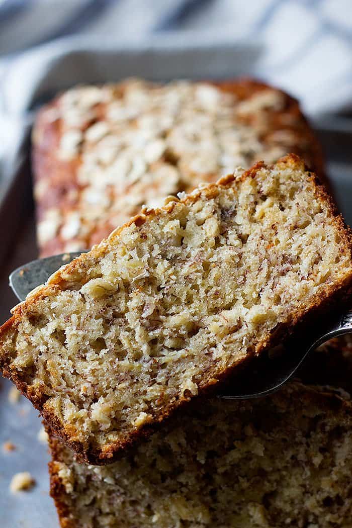 This is a moist banana bread that's easy and quick to make. 