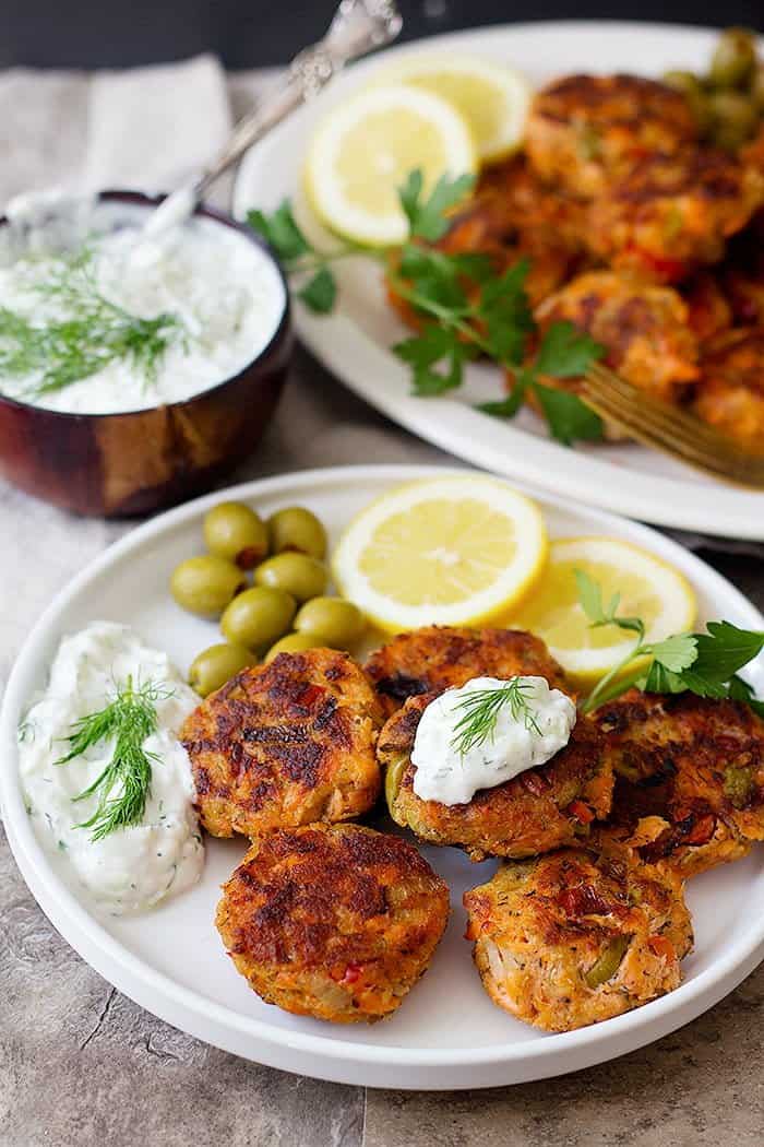 Salmon patties are so easy and are perfect for a family dinner. 