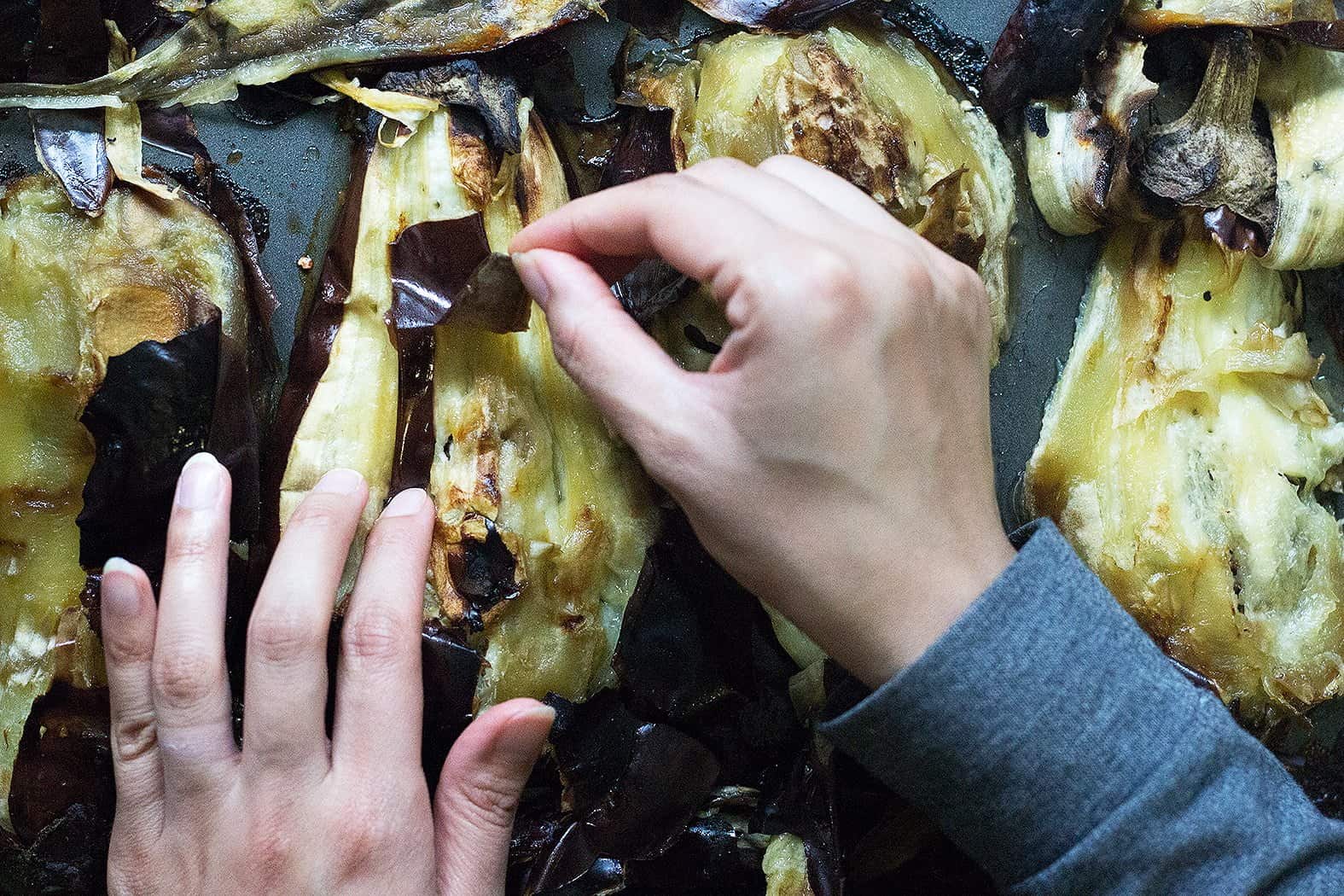 Roasted Eggplant Recipe [Video] • Unicorns in the Kitchen