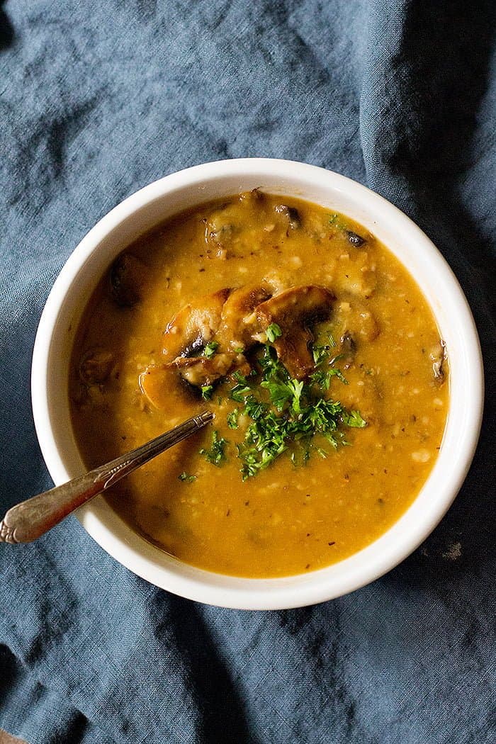 Homemade easy mushroom gravy. 