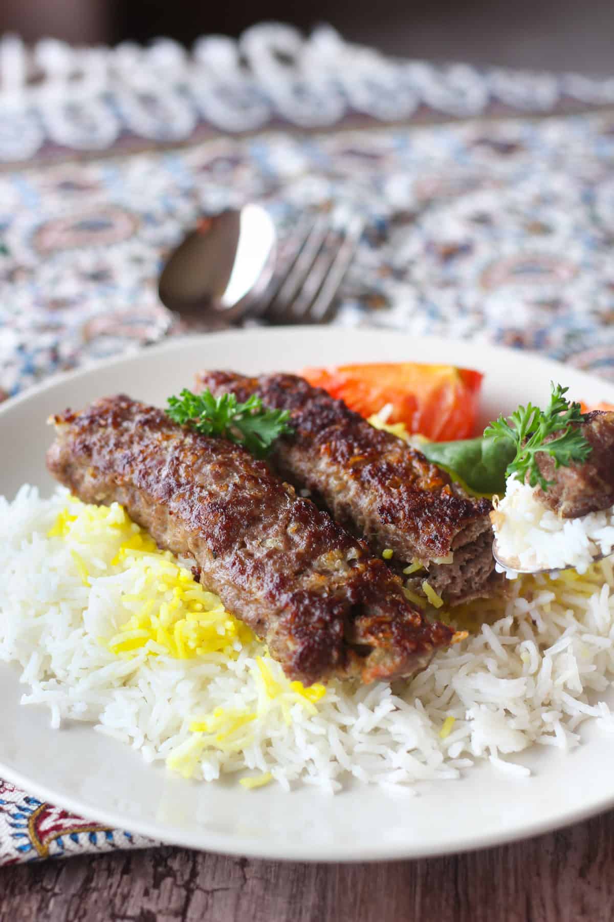 Kabab Tabei is a delicious dish that you can make if you like to have kebabs but you don't want to use a grill or you don't have one. It's simple and can be ready in an hour with a handful of ingredients!