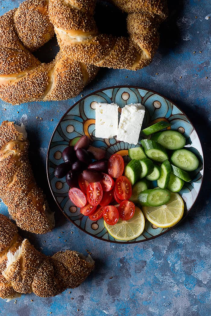 We also love having it with jam or chocolate spreads, needless to say that tahini and molasses is another favorite spread that compliments this Turkish bread very nicely. 
