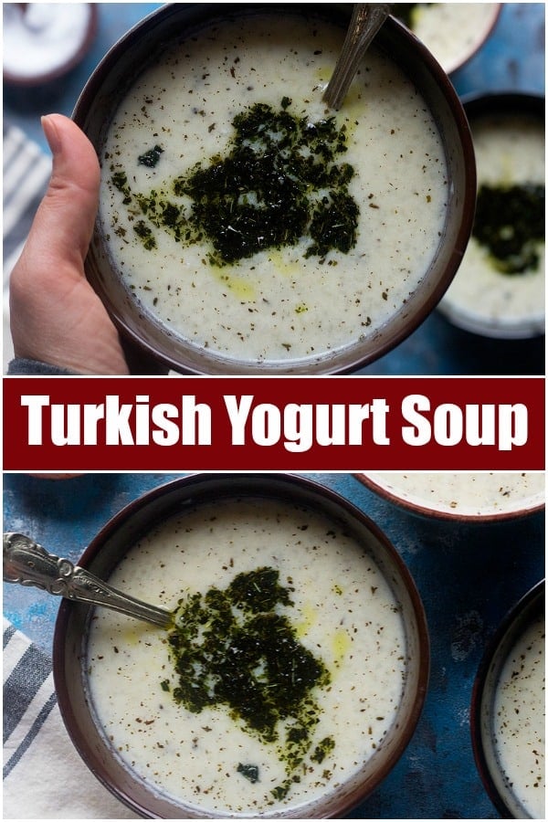 Turkish Yogurt Soup (Yayla Çorbasi) • Unicorns in the Kitchen
