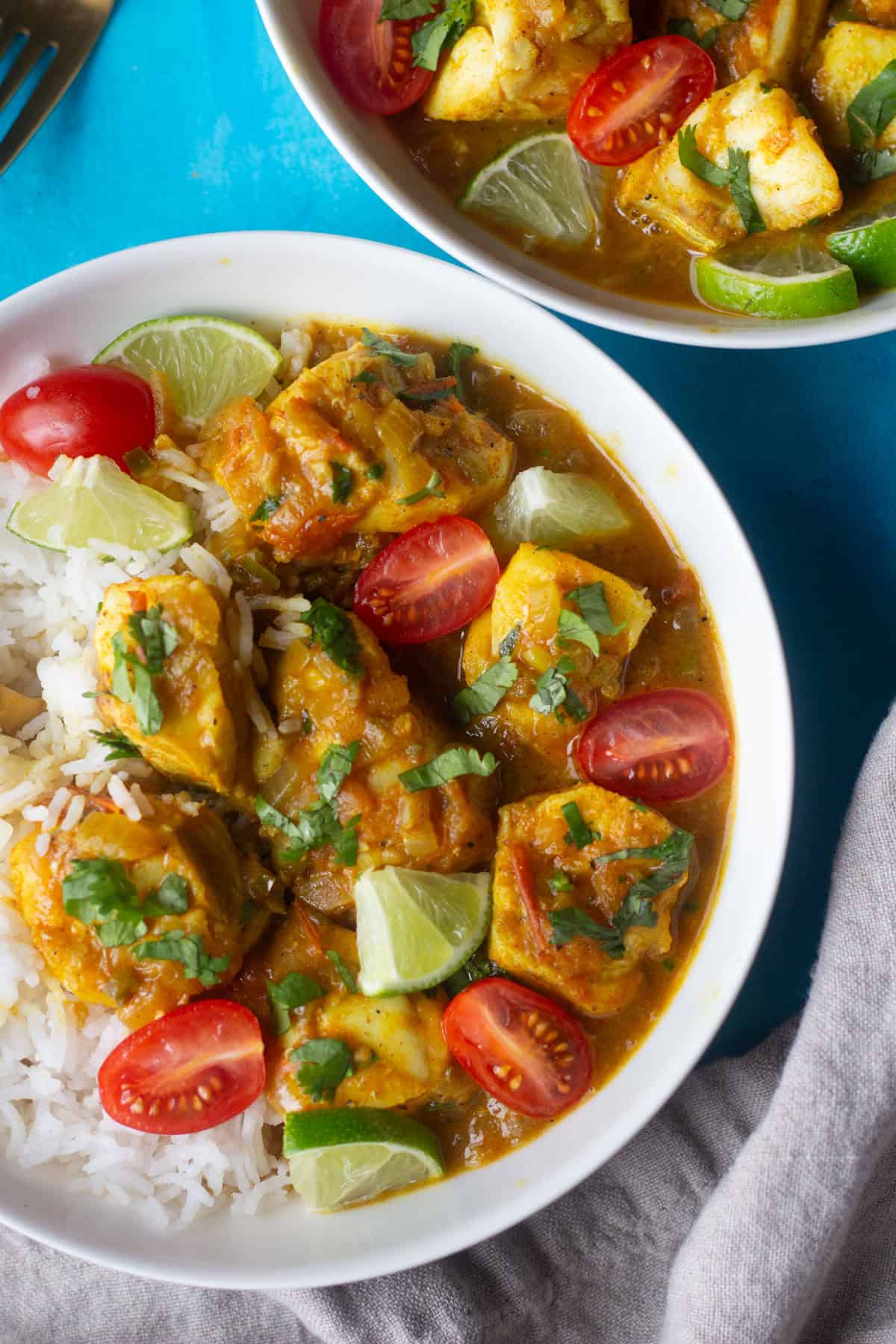 Alaska Cod Fish Curry