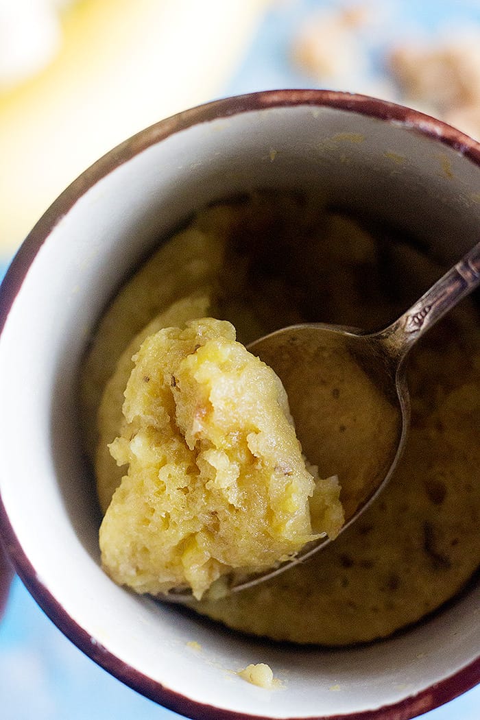 banana bread for one is easy and very tasty. 