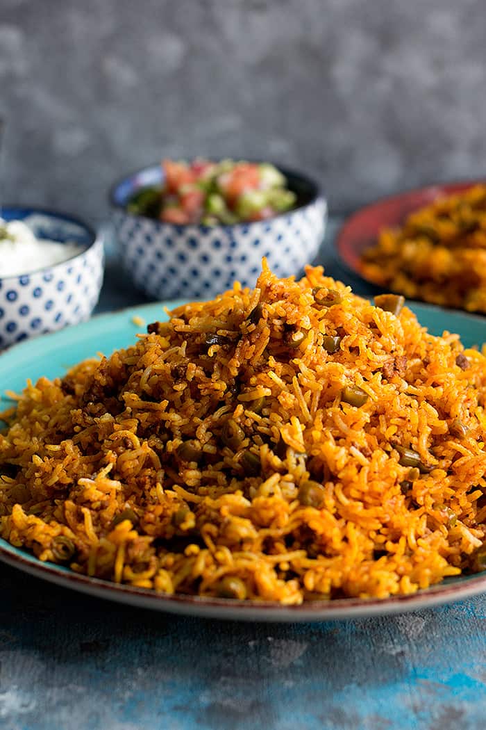 Lubia Polo Persian Green Bean Rice • Unicorns in the Kitchen