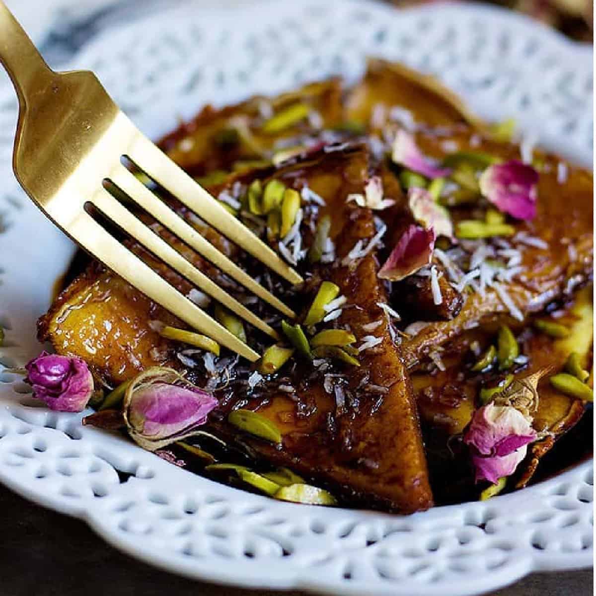 This Persian Homemade Crepe Recipe is one you'll want to remember. Cooked with molasses, this crepe is different from everything you've had before.
