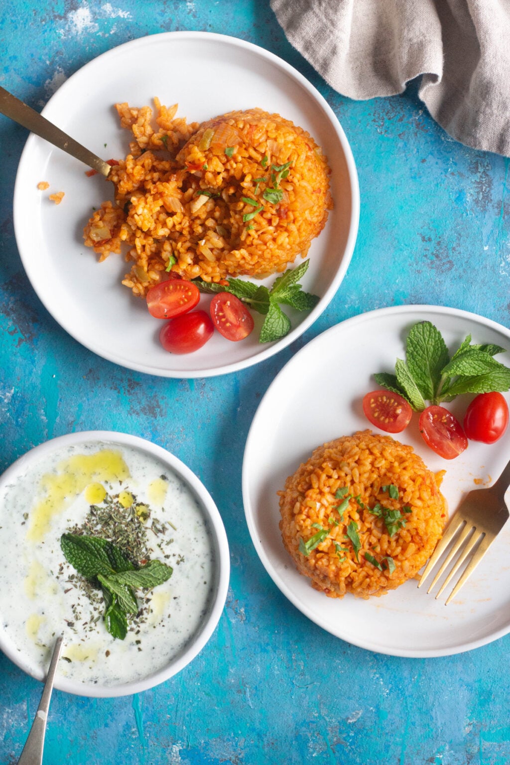 Turkish Bulgur Pilaf Recipe • Unicorns in the Kitchen