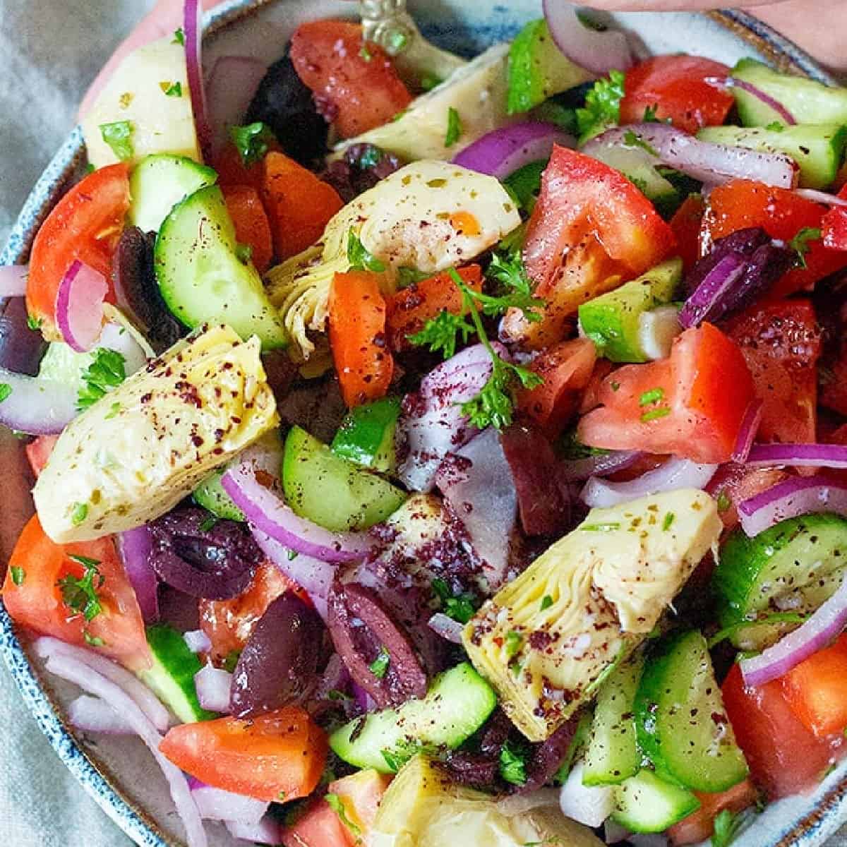 Mediterranean Salad Recipe At Amparo Batt Blog Mediterranean Salad Recipe At Amparo Batt Blog