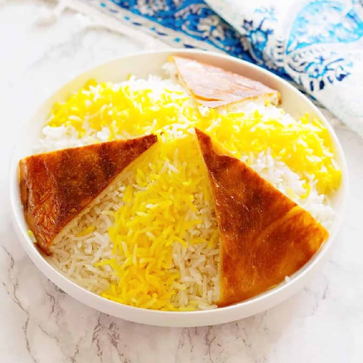 Persian Rice and Tahdig - A Step-by-Step Guide • Unicorns in the