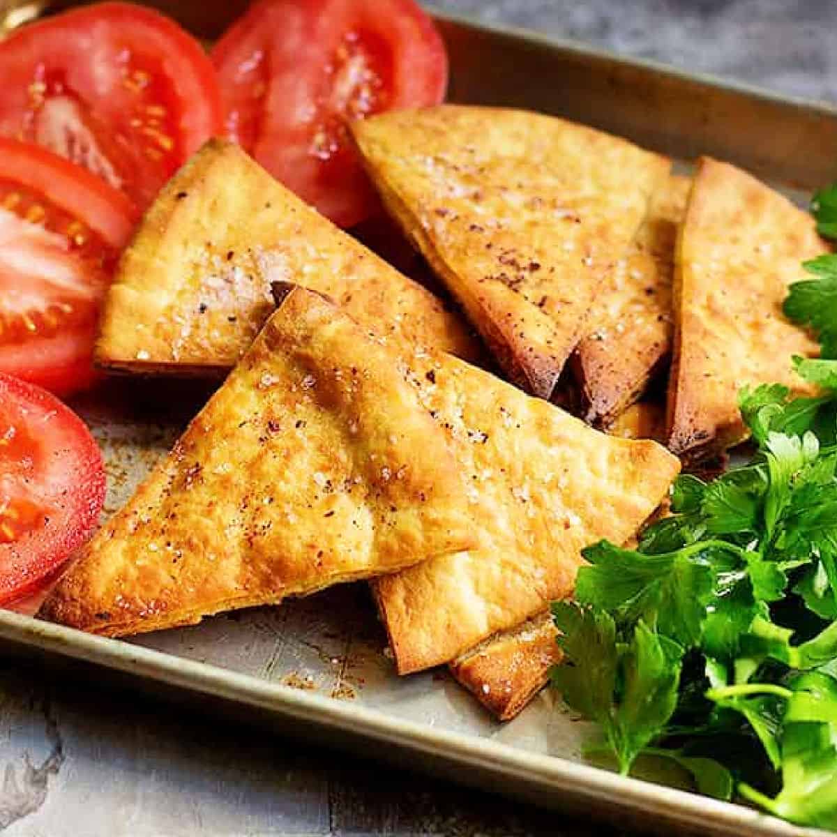 Easy Homemade Pita Chips Recipe • Unicorns in the Kitchen