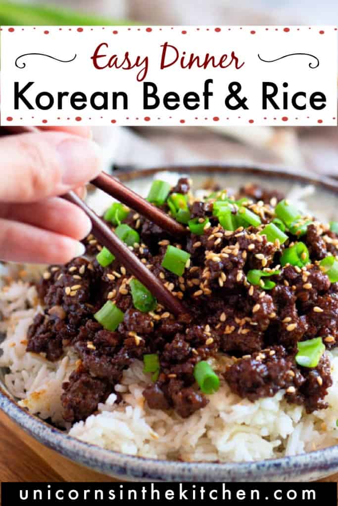 Instant Pot Korean Beef  A Traditional Korean Dinner Recipe Over Rice