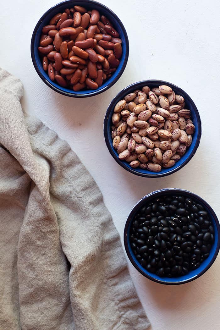 When making instant pot beans, there is no need to soak them for hours before cooking them and you can cook them directly. 