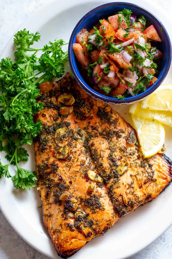 Best Salmon Marinade, Mediterranean Style • Unicorns in the Kitchen