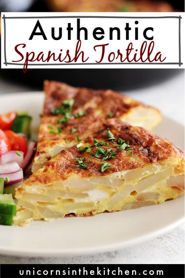 Easy Homemade spanish tortilla story • Unicorns in the Kitchen