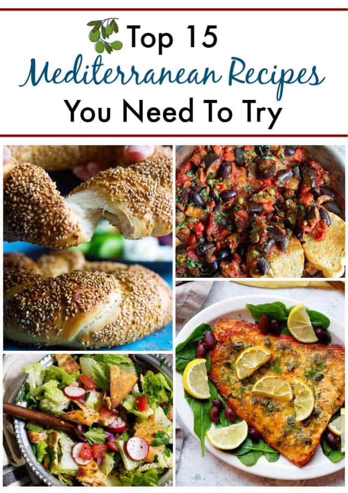 A complete collection of Mediterranean recipes. 