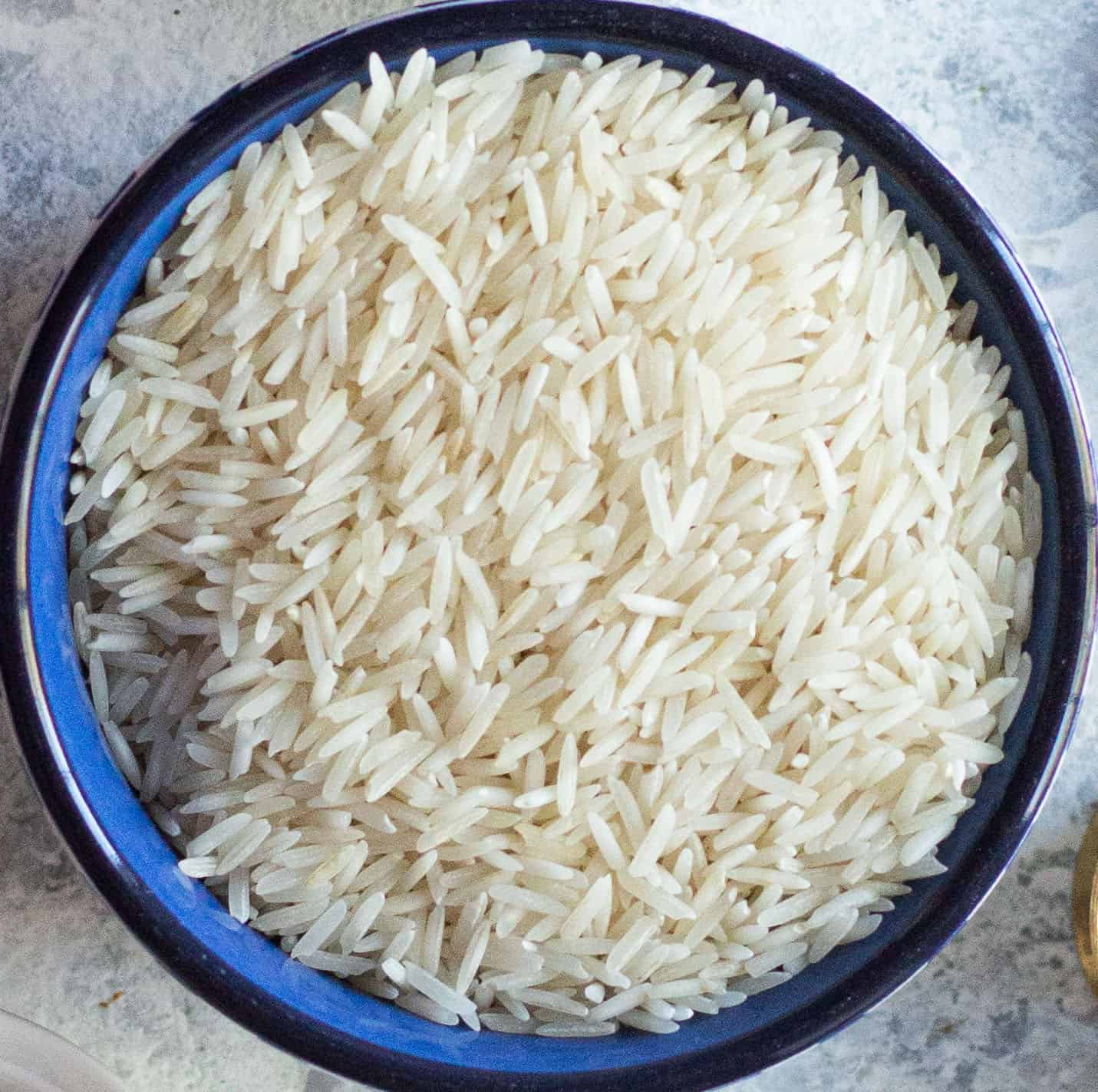Basmati rice works best in Persian recipes.