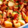 Patatas bravas.