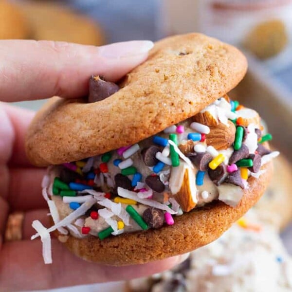 Make your own ice cream sandwich bar.