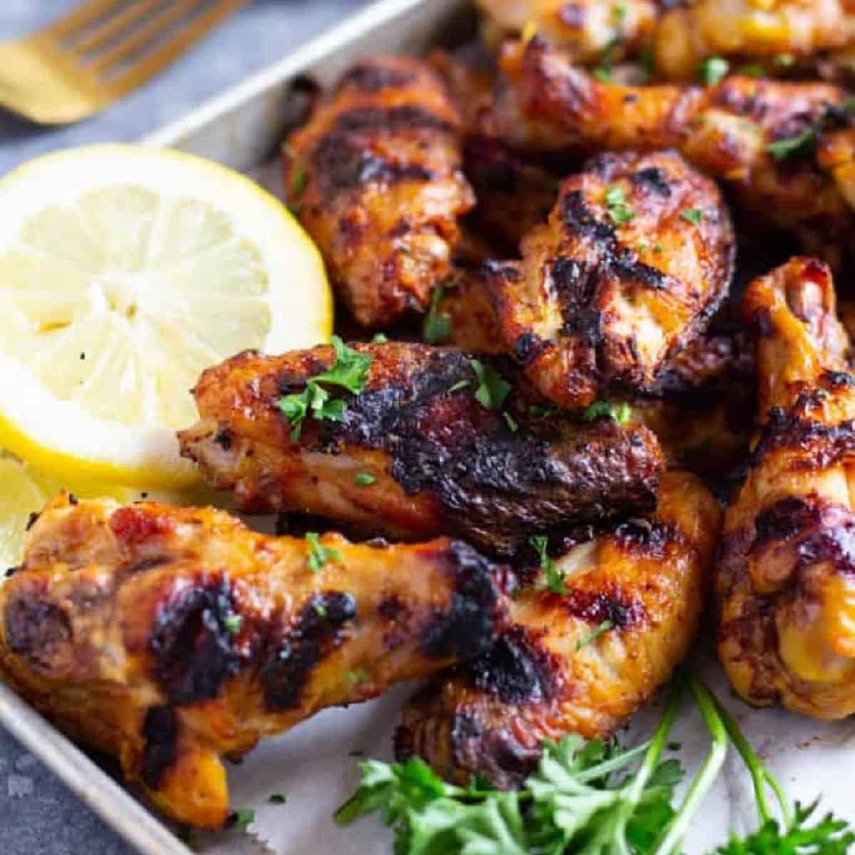 Persian grilled chicken wings recipe is so unique. The chicken wings are marinated in a saffron yogurt mixture, making them tender and delicious.
